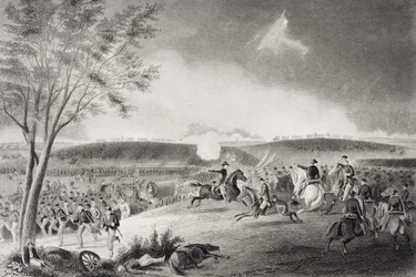 La divisione del generale Sickles copre la ritirata nella battaglia di Chancellorsville, Virginia